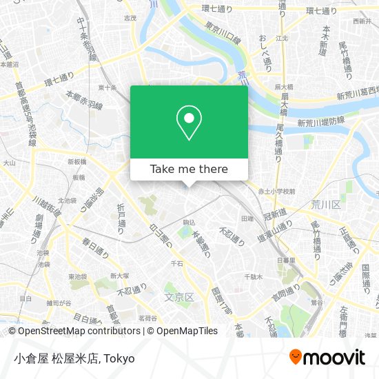 小倉屋 松屋米店 map