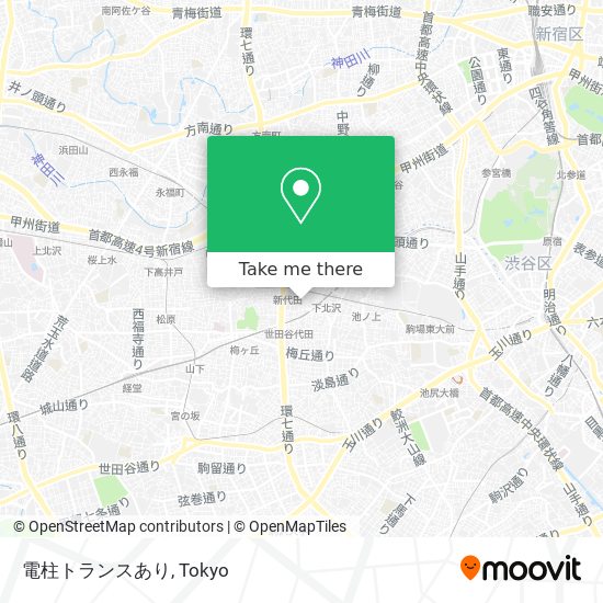 電柱トランスあり map