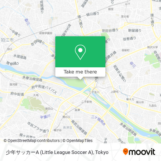 少年サッカーA (Little League Soccer A) map