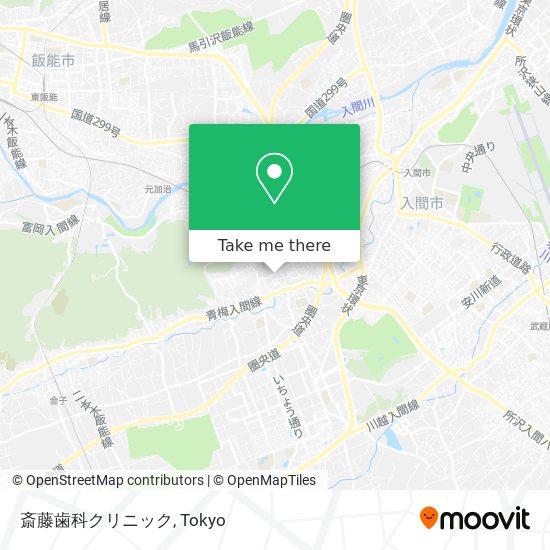 斎藤歯科クリニック map