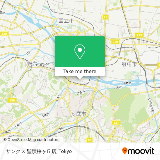 サンクス 聖蹟桜ヶ丘店 map