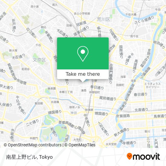 南星上野ビル map