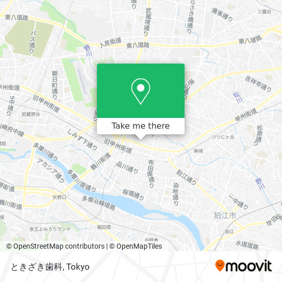 ときざき歯科 map