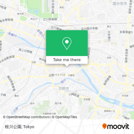 根川公園 map