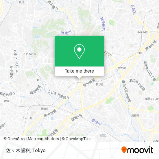 佐々木歯科 map