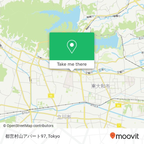 都営村山アパート97 map