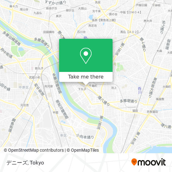 デニーズ map