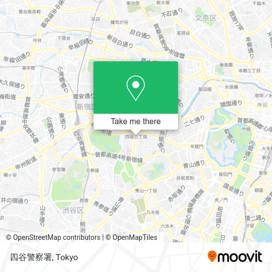 四谷警察署 map