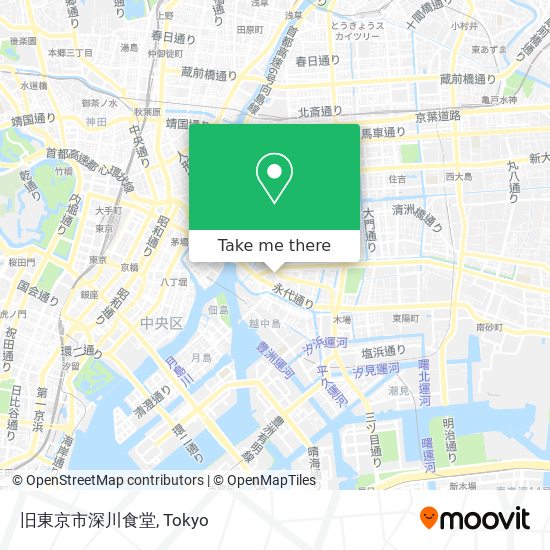 旧東京市深川食堂 map