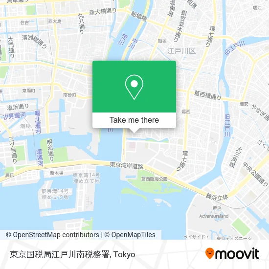 東京国税局江戸川南税務署 map