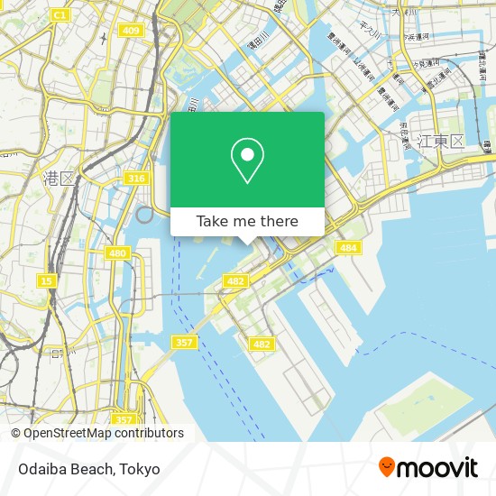 How To Get To Odaiba Beach In Tokyo By Metro Or Bus