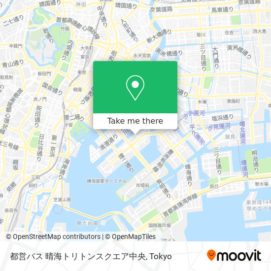 都営バス 晴海トリトンスクエア中央 map