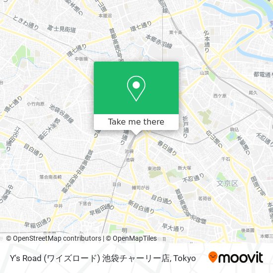 Y's Road (ワイズロード) 池袋チャーリー店 map