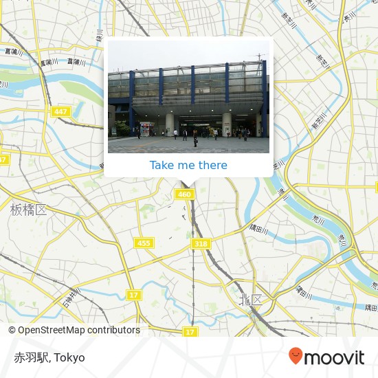 赤羽駅 map