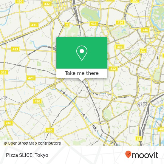 Pizza SLICE map