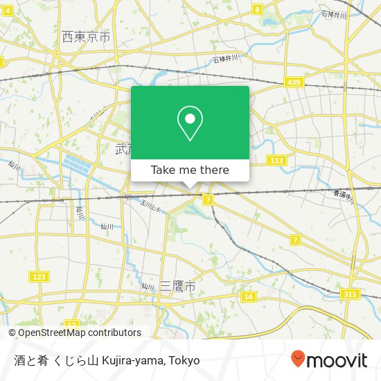 酒と肴 くじら山 Kujira-yama map