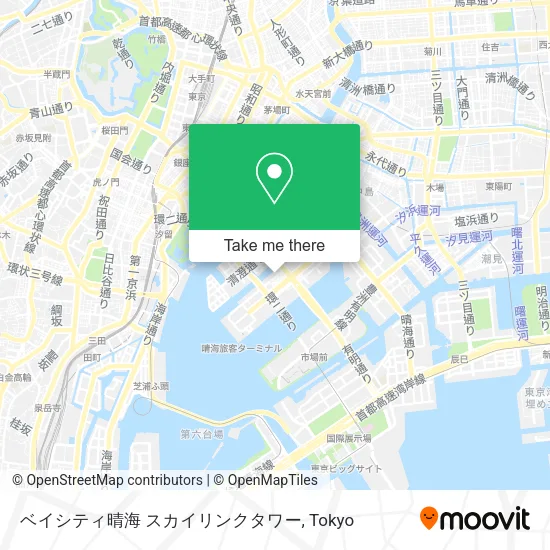 ベイシティ晴海 スカイリンクタワー map