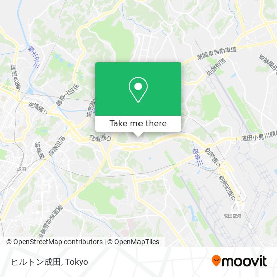 ヒルトン成田 map