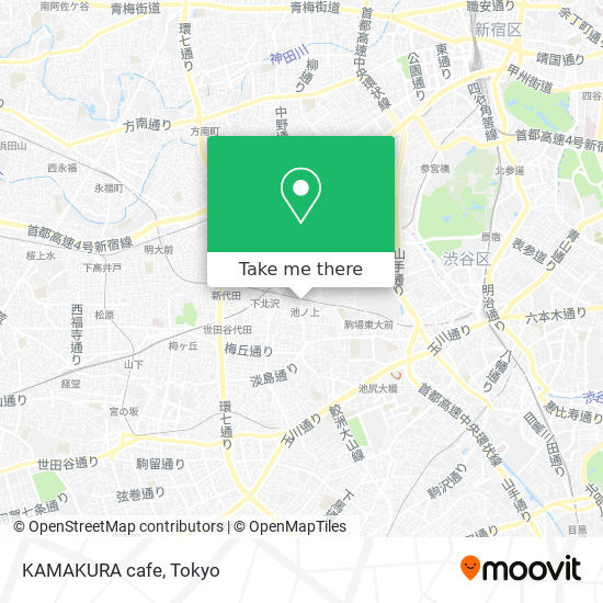 KAMAKURA cafe map