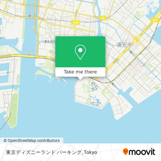 怎樣搭地鐵 或 巴士去江戸川区的東京ディズニーランド パーキング