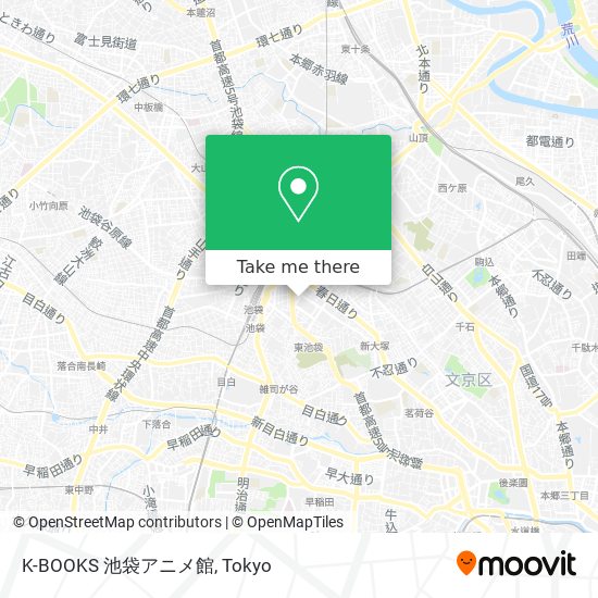 K-BOOKS 池袋アニメ館 map