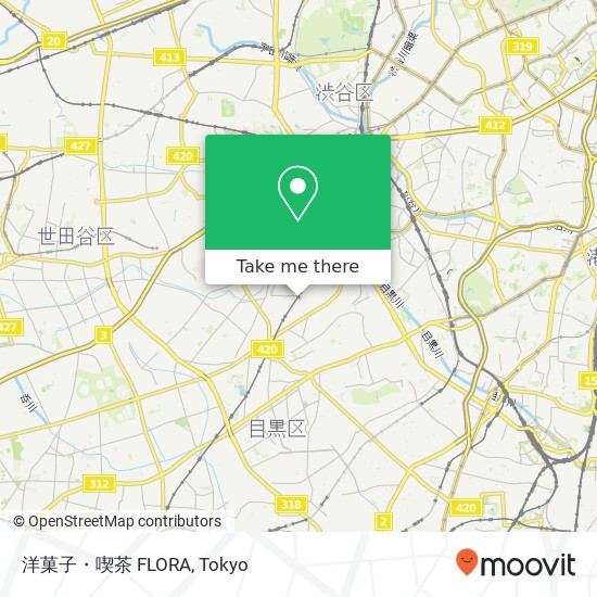 洋菓子・喫茶 FLORA map