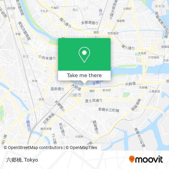 六郷橋 map