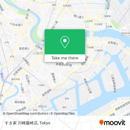 すき家 川崎藤崎店 map