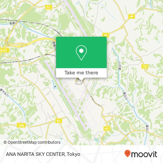 ANA NARITA SKY CENTER map