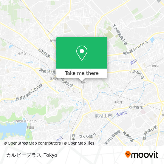 カルビープラス map