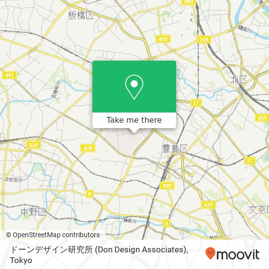 ドーンデザイン研究所 (Don Design Associates) map