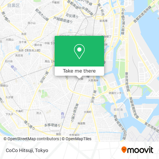 CoCo Hitsuji map