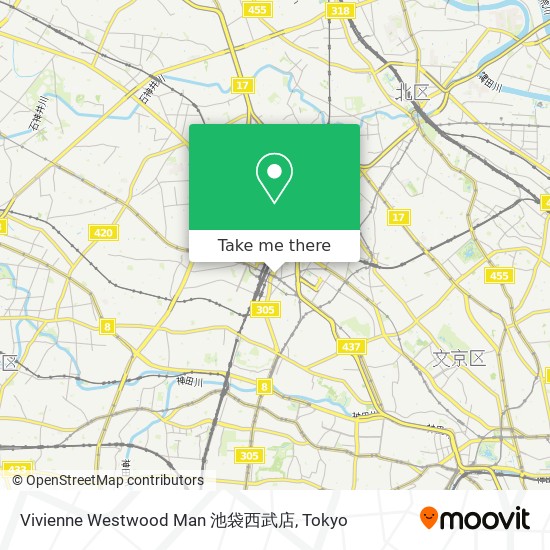 How To Get To Vivienne Westwood Man 池袋西武店 In 豊島区 By Bus Moovit