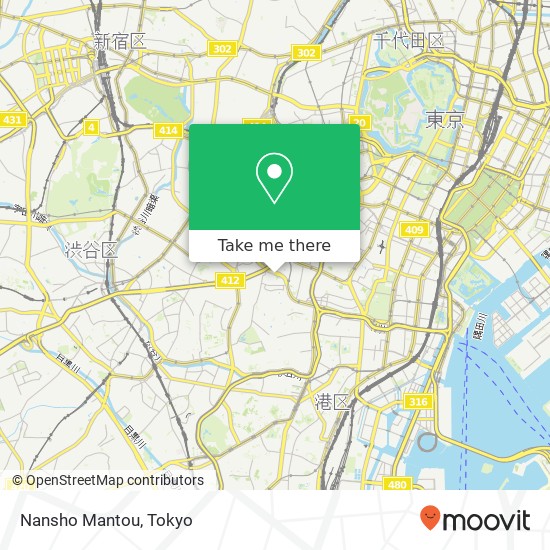 Nansho Mantou map