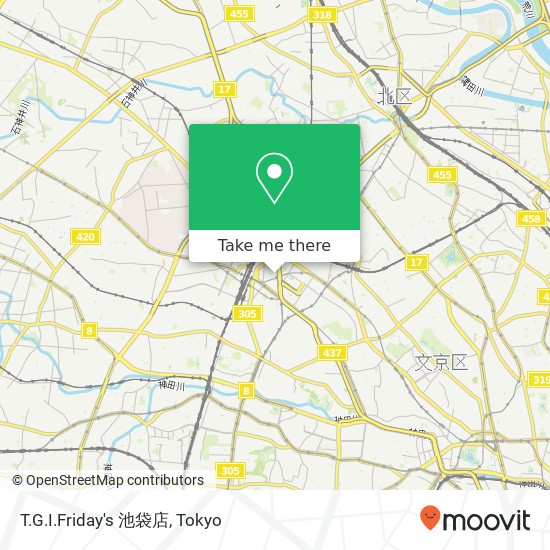 T.G.I.Friday's 池袋店 map