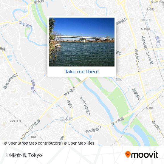 羽根倉橋 map