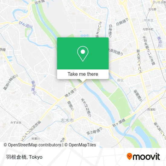 羽根倉橋 map
