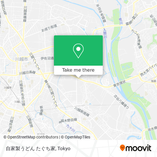 自家製うどん たぐち家 map