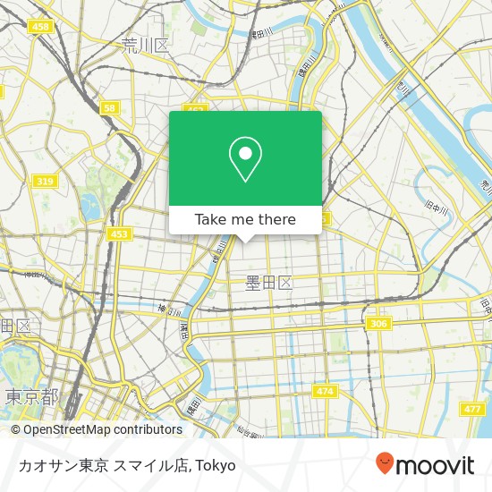カオサン東京 スマイル店 map