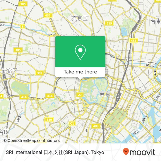 SRI International 日本支社(SRI Japan) map