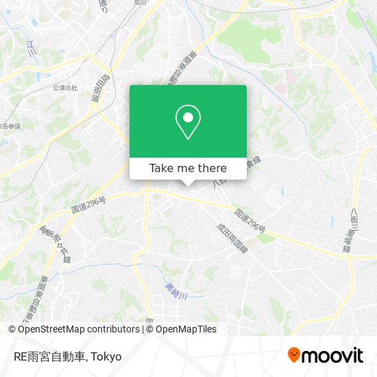 RE雨宮自動車 map