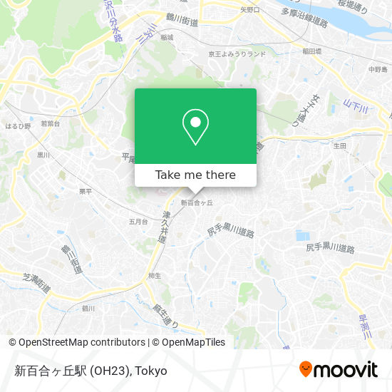 新百合ヶ丘駅 (OH23) map