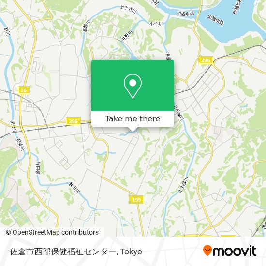 佐倉市西部保健福祉センター map