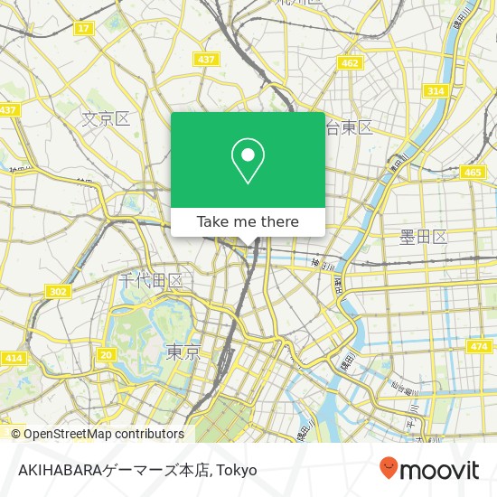 AKIHABARAゲーマーズ本店 map