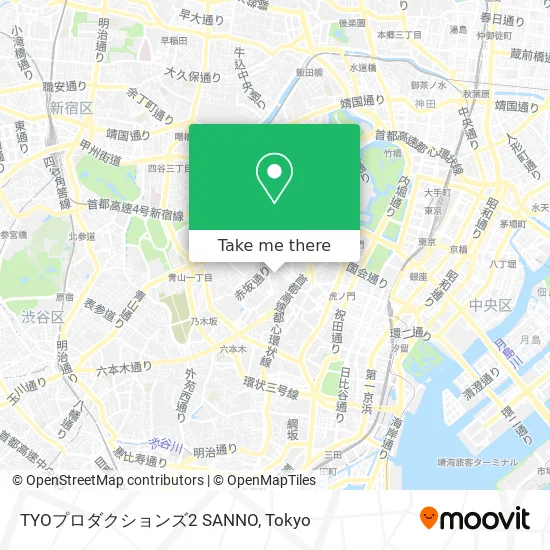 TYO Productions 2 Sanno map