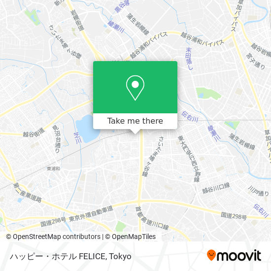ハッピー・ホテル FELICE map
