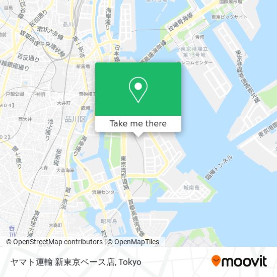 ヤマト運輸 新東京ベース店 map