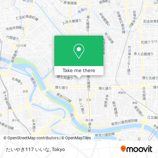 たいやき117 いいな map