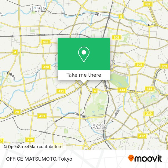 OFFICE MATSUMOTO map