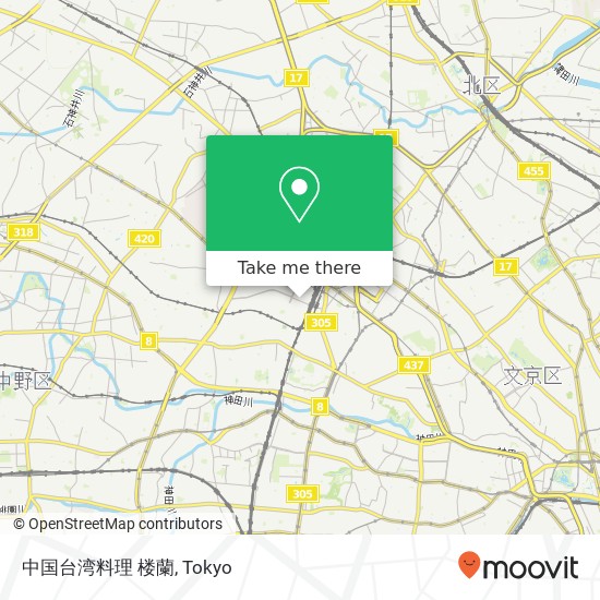 中国台湾料理 楼蘭 map